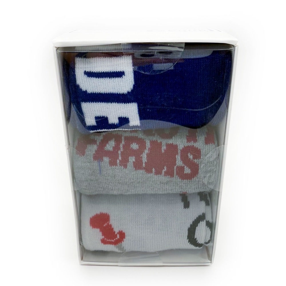The Office Crew Socks Gift Set Schrute Farms Dunder Mifflin Gift Set 2000s Y2K